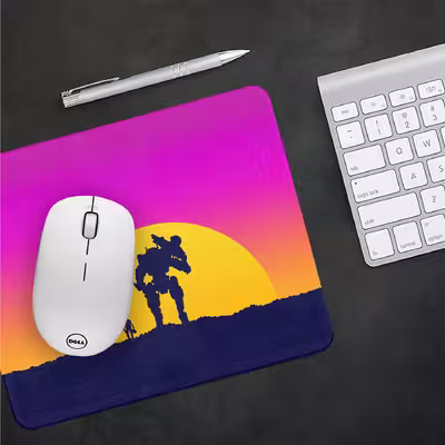 ماوس پد طرح بازی titan fall کد 3278