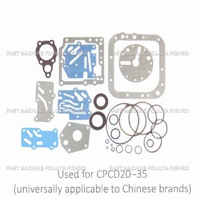 کیت واشر کامل گیربکس لیفتراک مدل CPCD20~35 Universally applicable to chinese brands