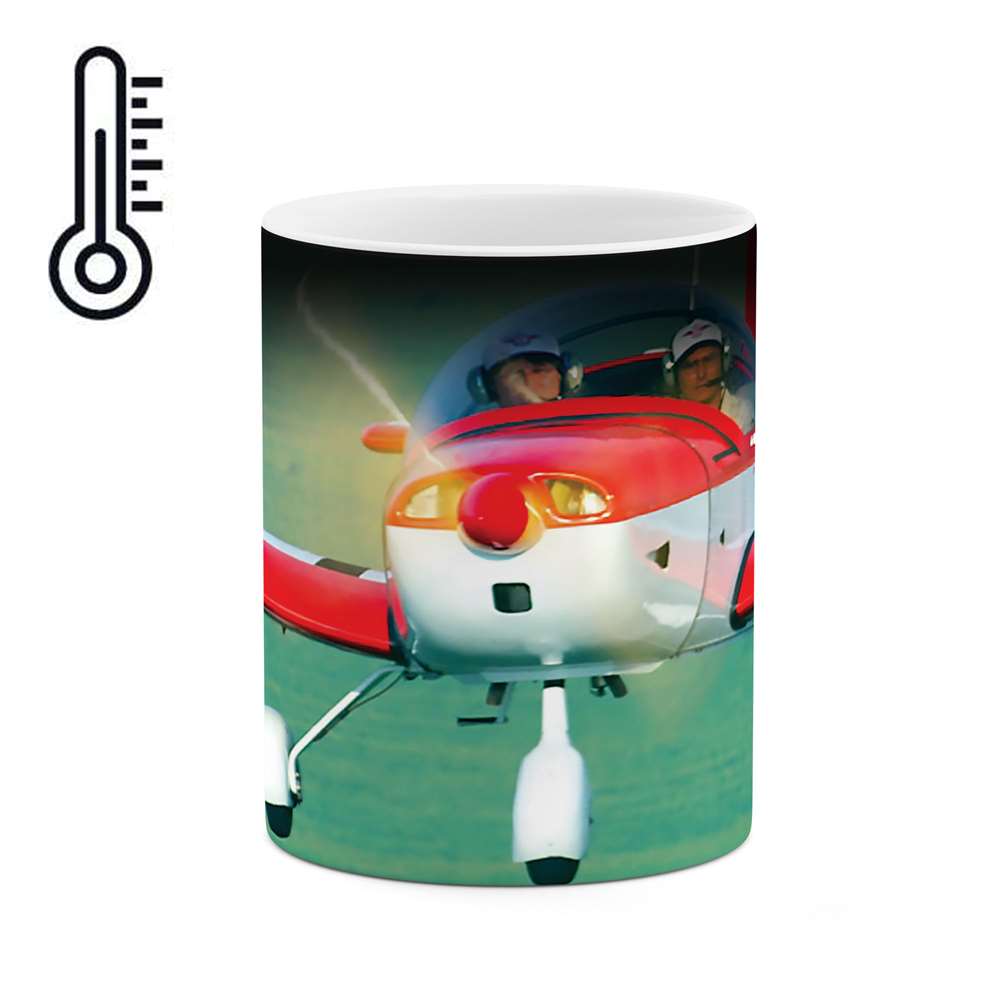 ماگ حرارتی طرح هواپیمای ملخی مدل mgh00906