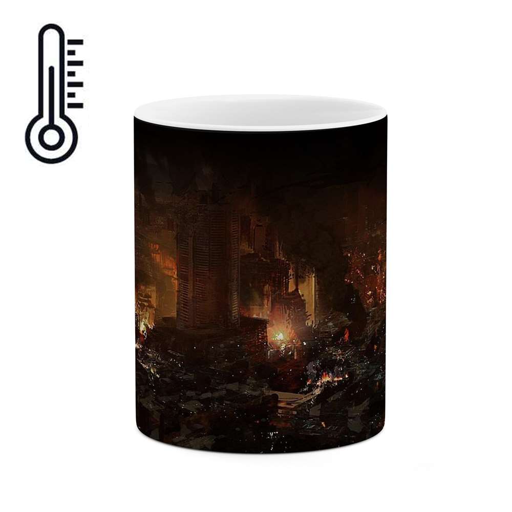 ماگ حرارتی کاکتی طرح فانتزی مدل mgh12396