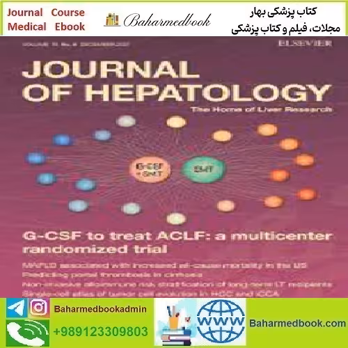 Journal of Hepatology Volume 75 Issue 1 to 6 2021 TRUE PDF