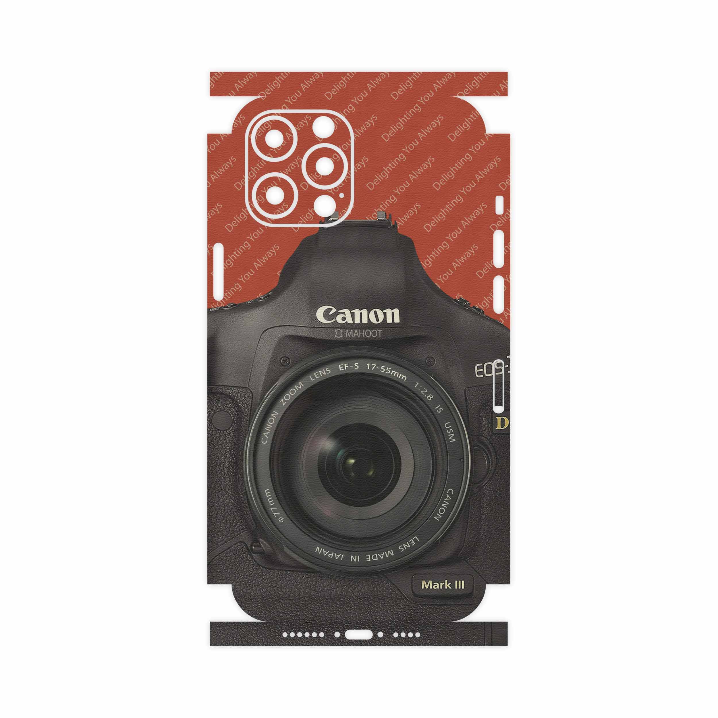 برچسب پوششی ماهوت مدل Canon-Logo-FullSkin مناسب برای گوشی موبایل اپل iPhone 12 Pro Max