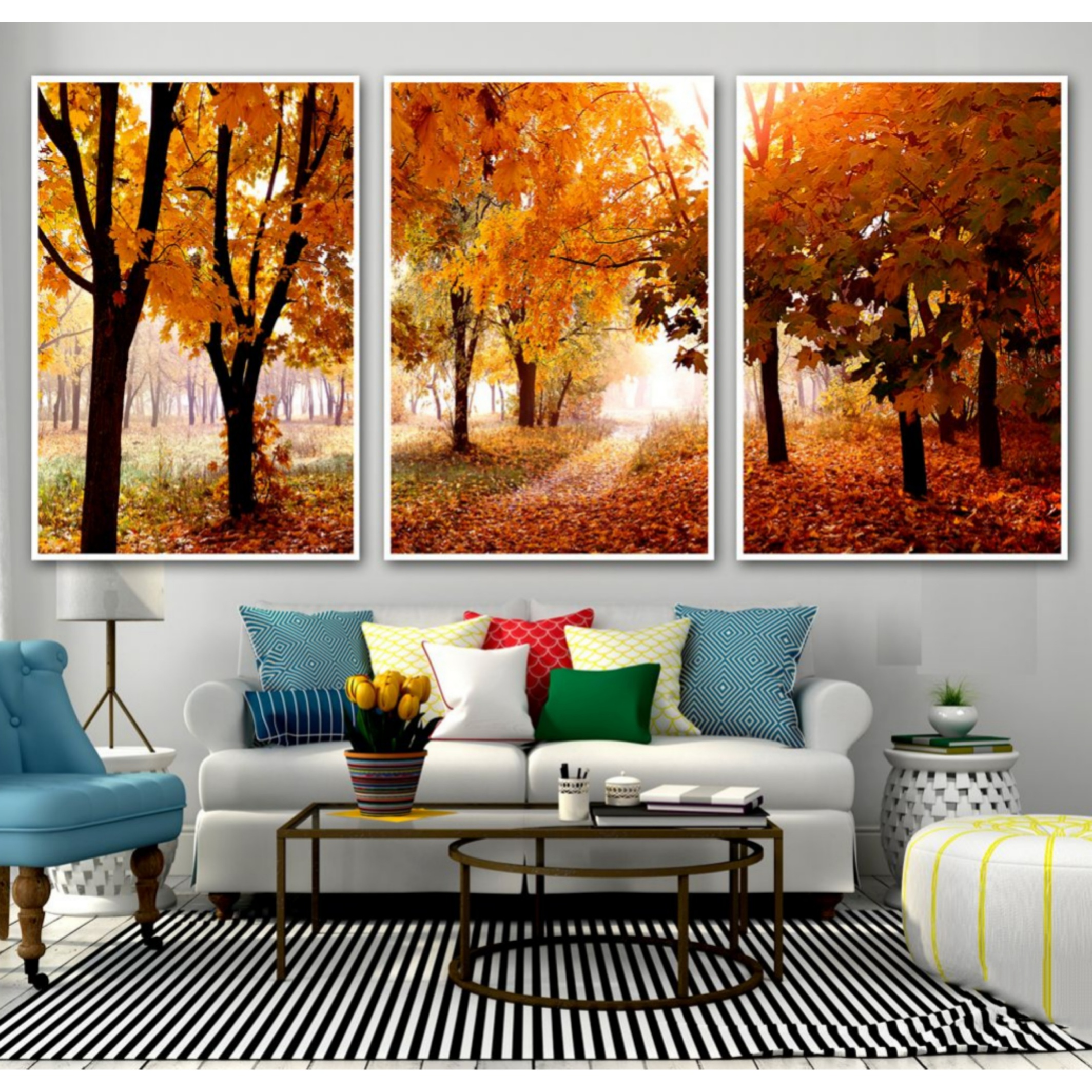 تابلو مدل دکوراتیو کد1163 بسته 3 عددی