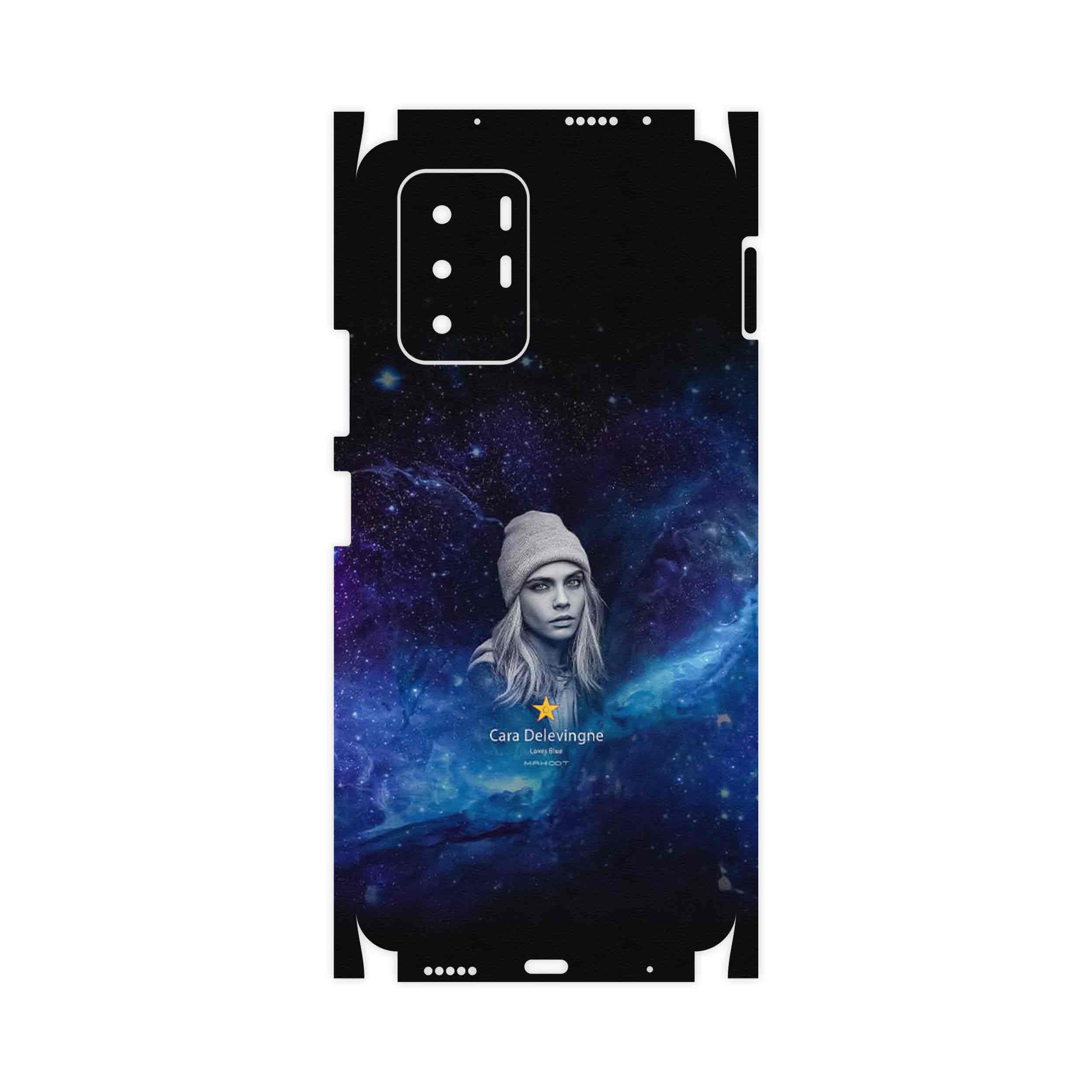 برچسب پوششی ماهوت مدل Cara Delevingne-FullSkin مناسب برای گوشی موبایل شیائومی Poco X3 GT 5G