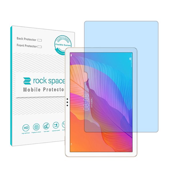 گلس تبلت هوآوی Enjoy Tablet 2 101 مدل نانو هیدروژل آنتی بلو برند راک اسپیس کد 9639L