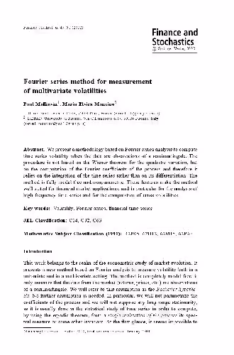 خرید و دانلود نسخه کامل کتاب Fourier series method for measurement