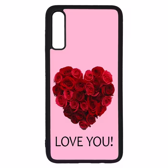 کاور طرح LOVE YOU کد G-031 مناسب برای گوشی موبایل سامسونگ Galaxy A70 / A70s | دیجی قاب دونی