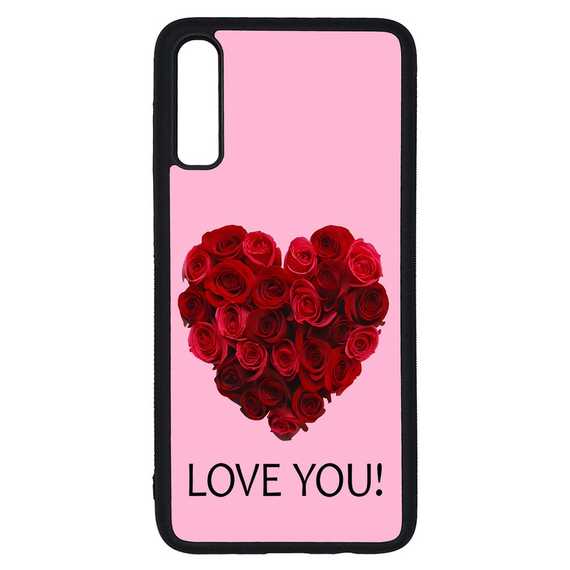 کاور طرح LOVE YOU کد G-031 مناسب برای گوشی موبایل سامسونگ Galaxy A70 / A70s | دیجی قاب دونی