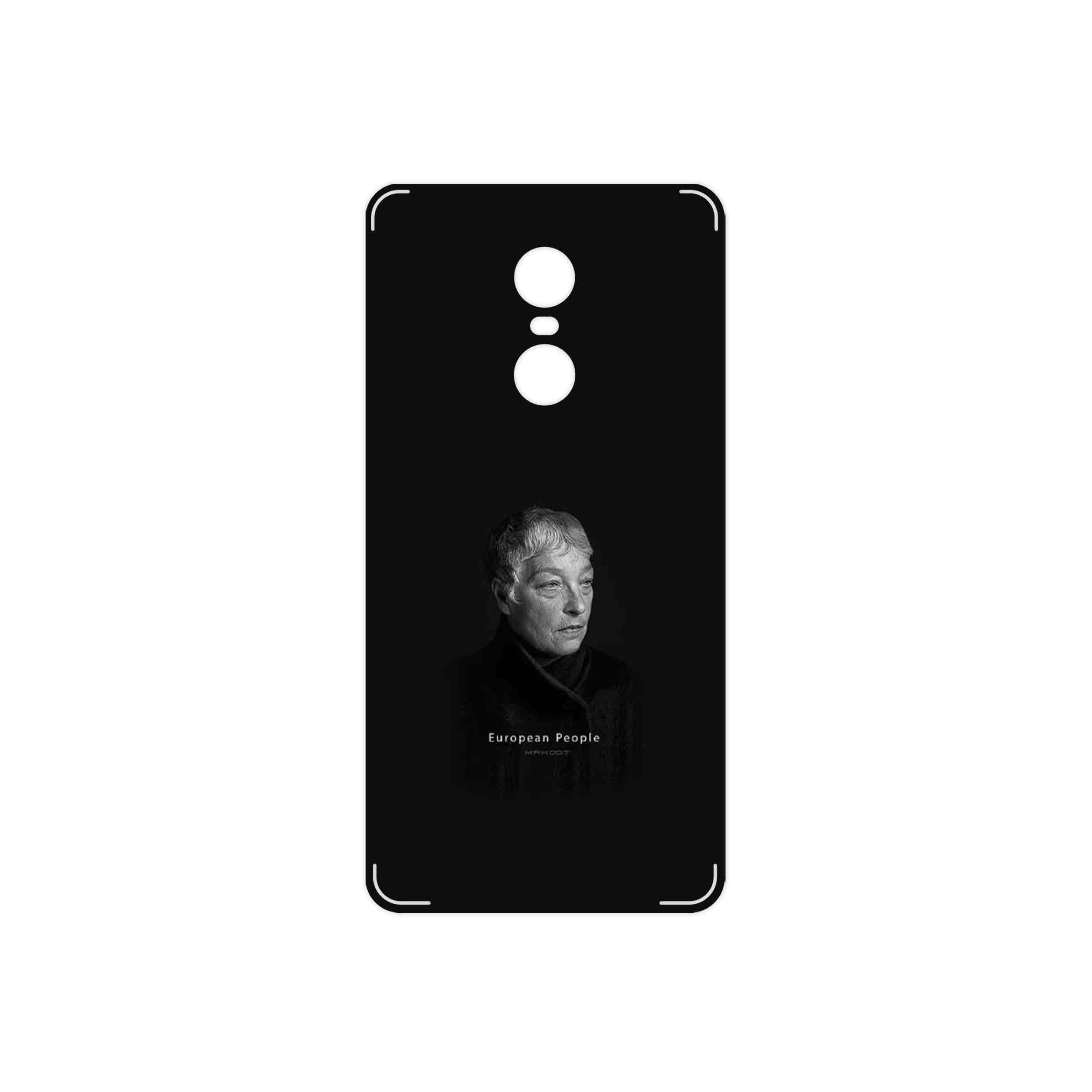برچسب پوششی ماهوت مدل Portrait of a European Woman مناسب برای گوشی موبایل شیائومی Redmi Note 4X