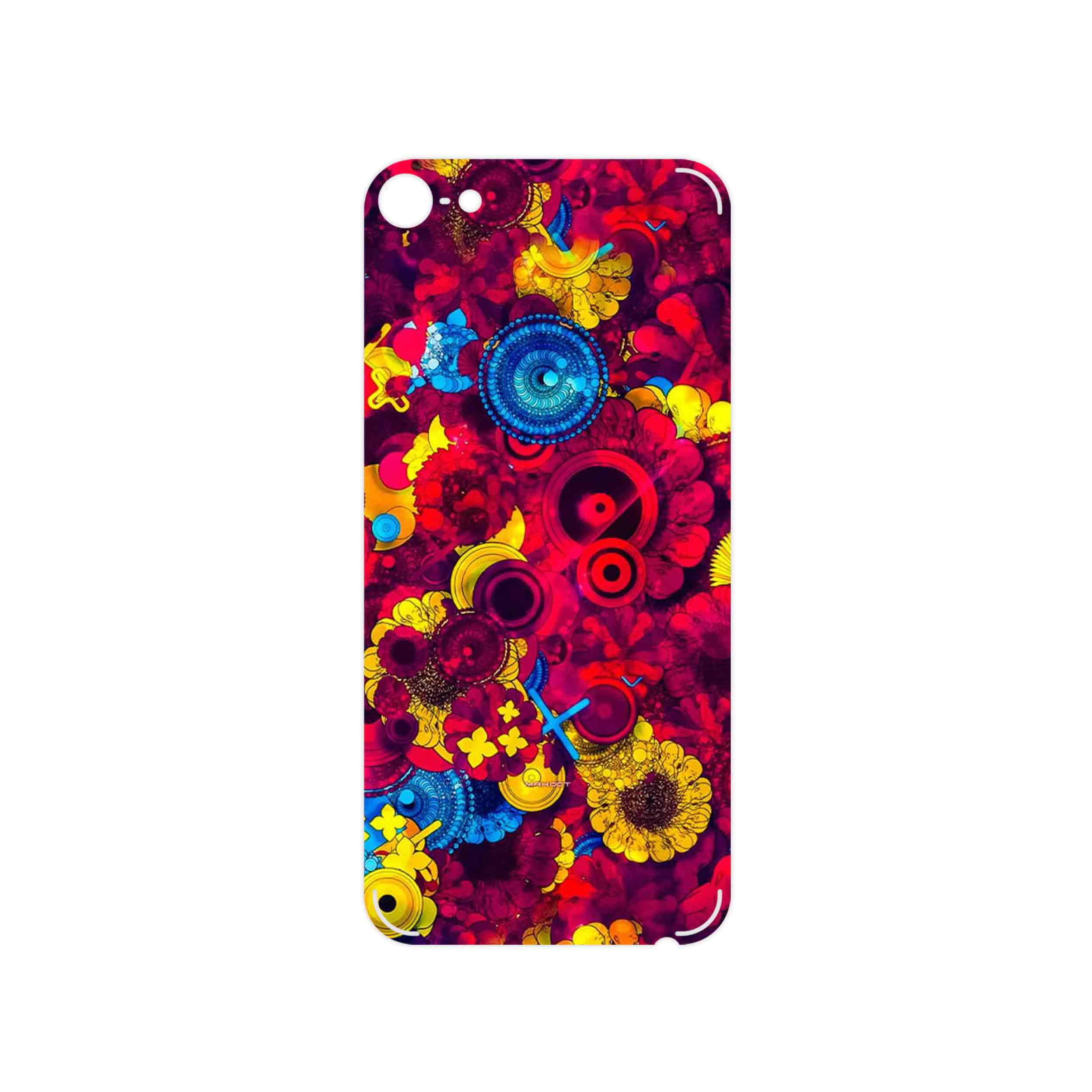 برچسب پوششی ماهوت مدل Vector Flower Garden Digital Art مناسب برای گوشی موبایل اپل iPod touch 6th generation