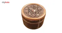 جعبه زیورآلات چرم نگار سایز 7 مدل CN-203158