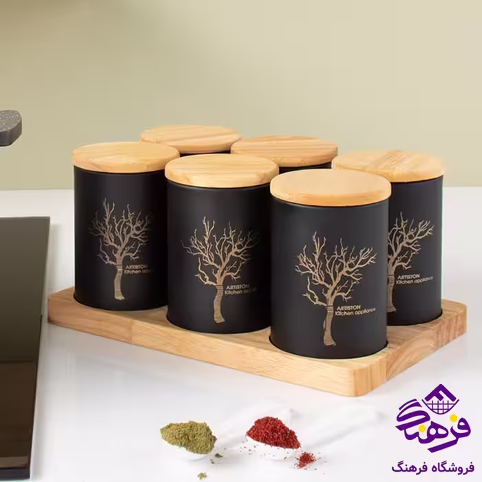 ادويه ارتيستون درب بامبو مشکي 76104
