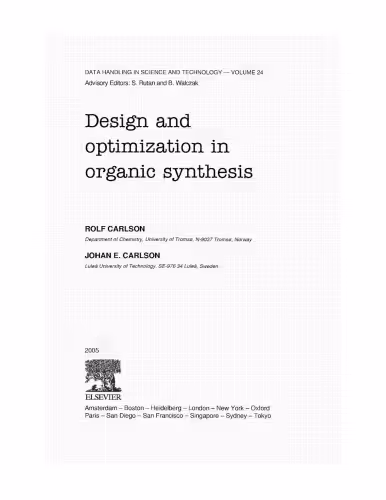 خرید و دانلود نسخه کامل کتاب Design and optimization in organic synthesis