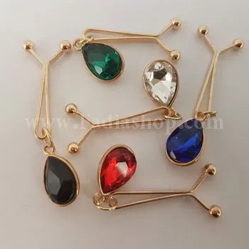 گیر روسری آویز دار مدل 3