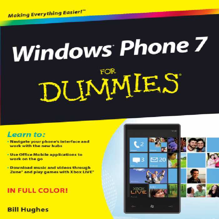 خرید و دانلود نسخه کامل کتاب Windows Phone 7 For Dummies (For Dummies (Computer Tech))