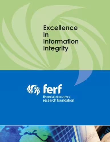 خرید و دانلود نسخه کامل کتاب Excellence in Information Integrity