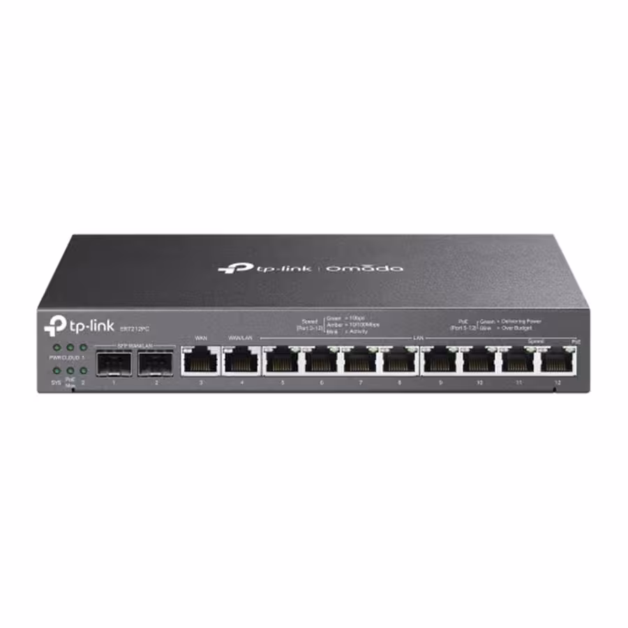 قیمت و خرید روتر گیگابیت VPN تی پی لینک مدل Omada ER7212PC | یاس ارتباط