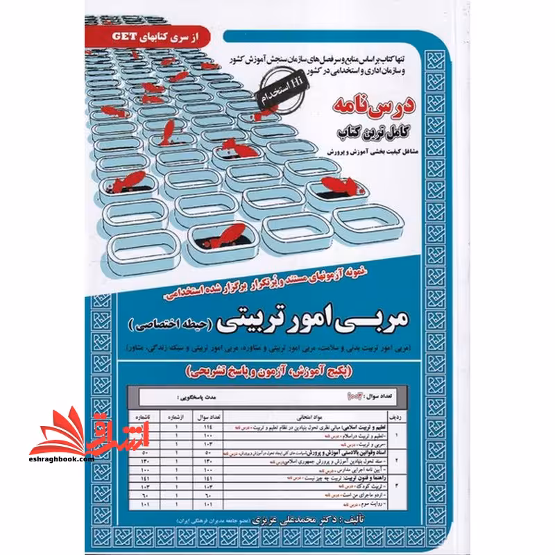 درسنامه کاملترین کتاب نمونه آزمونهای مستند و پرتکرار استخدامی مربی امور تربیتی (حیطه اختصاصی) - فروشگاه کتاب اشراق
