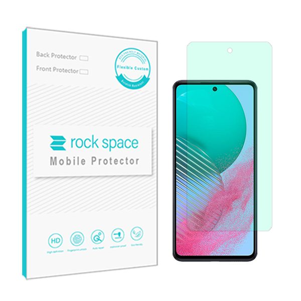 گلس سامسونگ Galaxy M54 مدل نانو هیدروژل گرین لایت برند راک اسپیس کد S