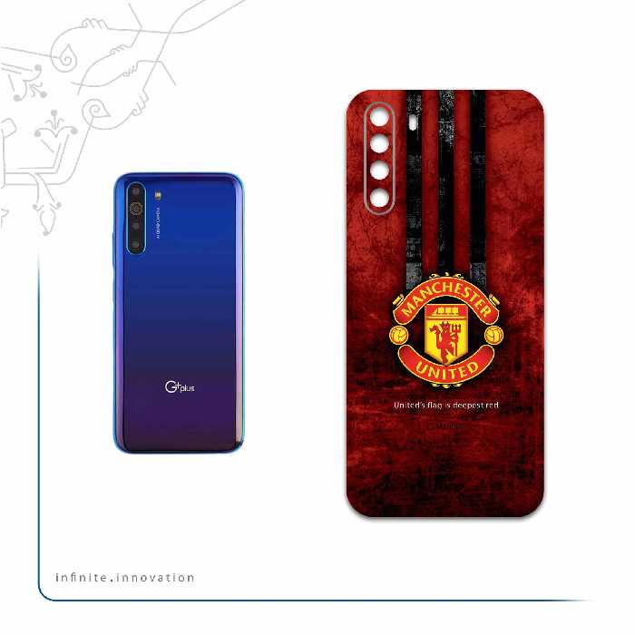 برچسب پوششی ماهوت مدل Manchester-United مناسب برای گوشی موبایل جی پلاس X10