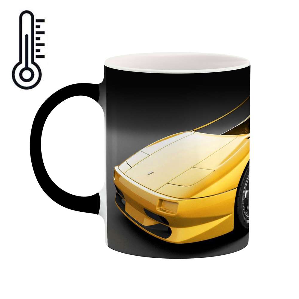 ماگ حرارتی طرح ماشین Lamborghini diablo مدل mgph15677