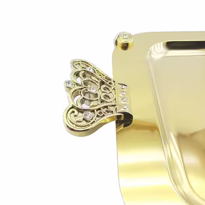 سینی نگار مدل تاجی کد 328G