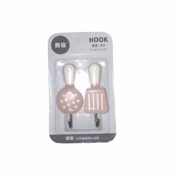 قلاب آویز آشپزخانه HOOK طرح کفگیر کد BH309 مجموعه 2 عددی