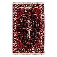 فرش دستبافت یک ونیم متری کد 4129