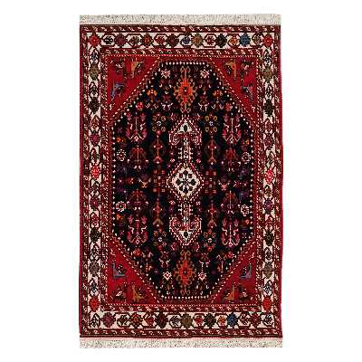 فرش دستبافت یک ونیم متری کد 4129