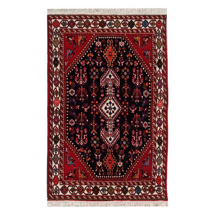 فرش دستبافت یک ونیم متری کد 4129