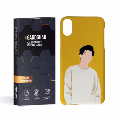 کاور گارد قاب مدل پسرانه مناسب برای گوشی موبایل اپل iphone x xs