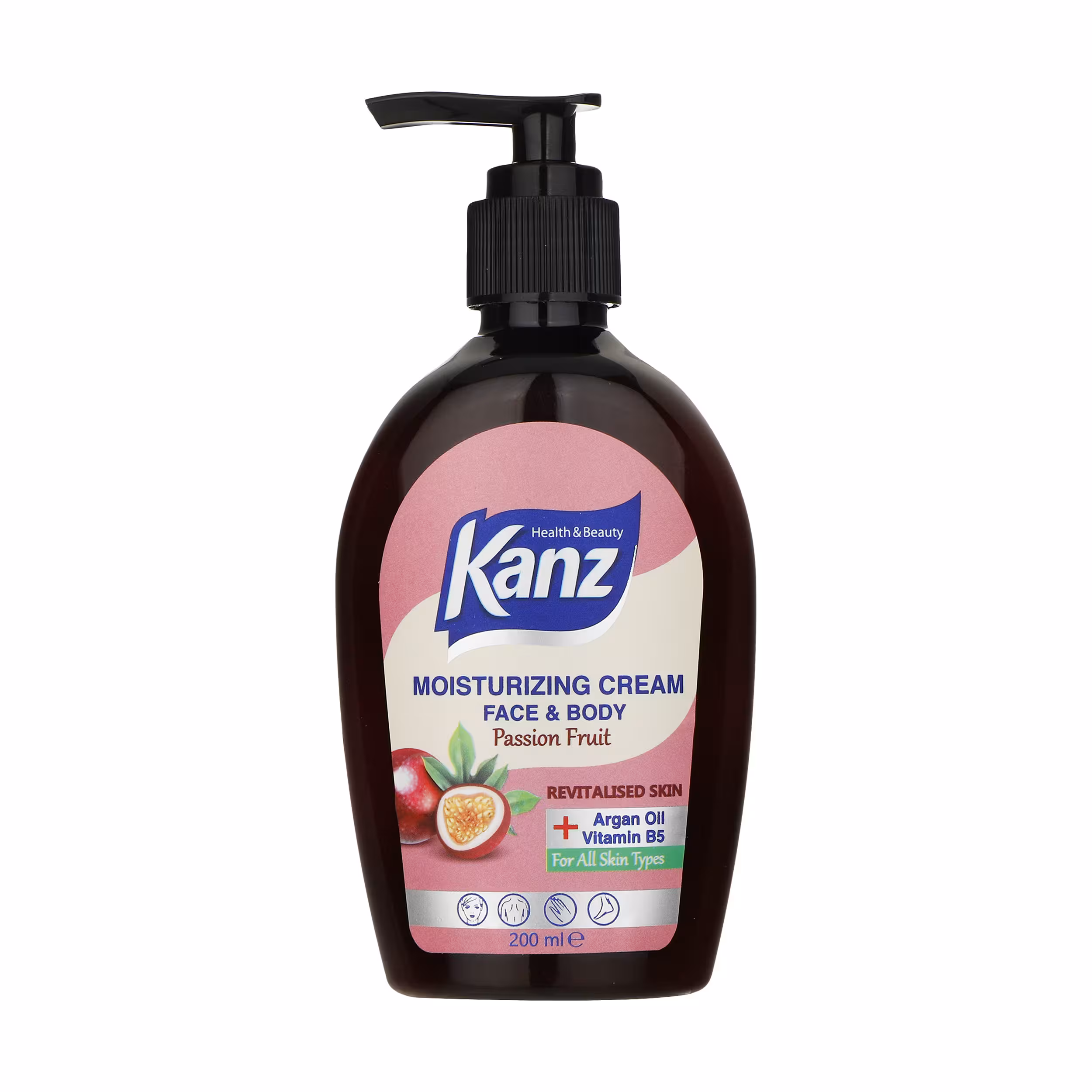 کرم مرطوب کننده کنز مدل Passion Fruit حجم 200 میلی لیتر