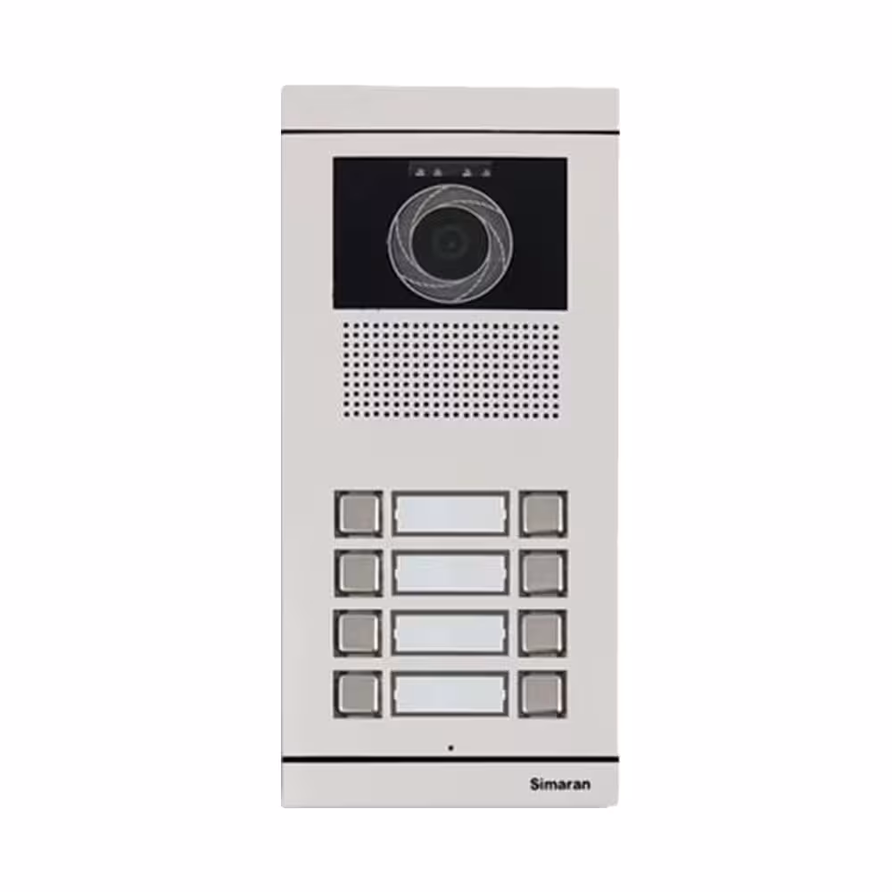 پنل آیفون تصویری 8 واحدی سیماران مدل فرداد VFBC8D