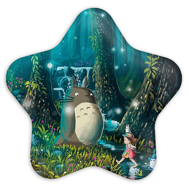 پیکسل خندالو طرح توتورو و می انیمه توتورو مدل Totoro مدل ستاره ای کد 12815