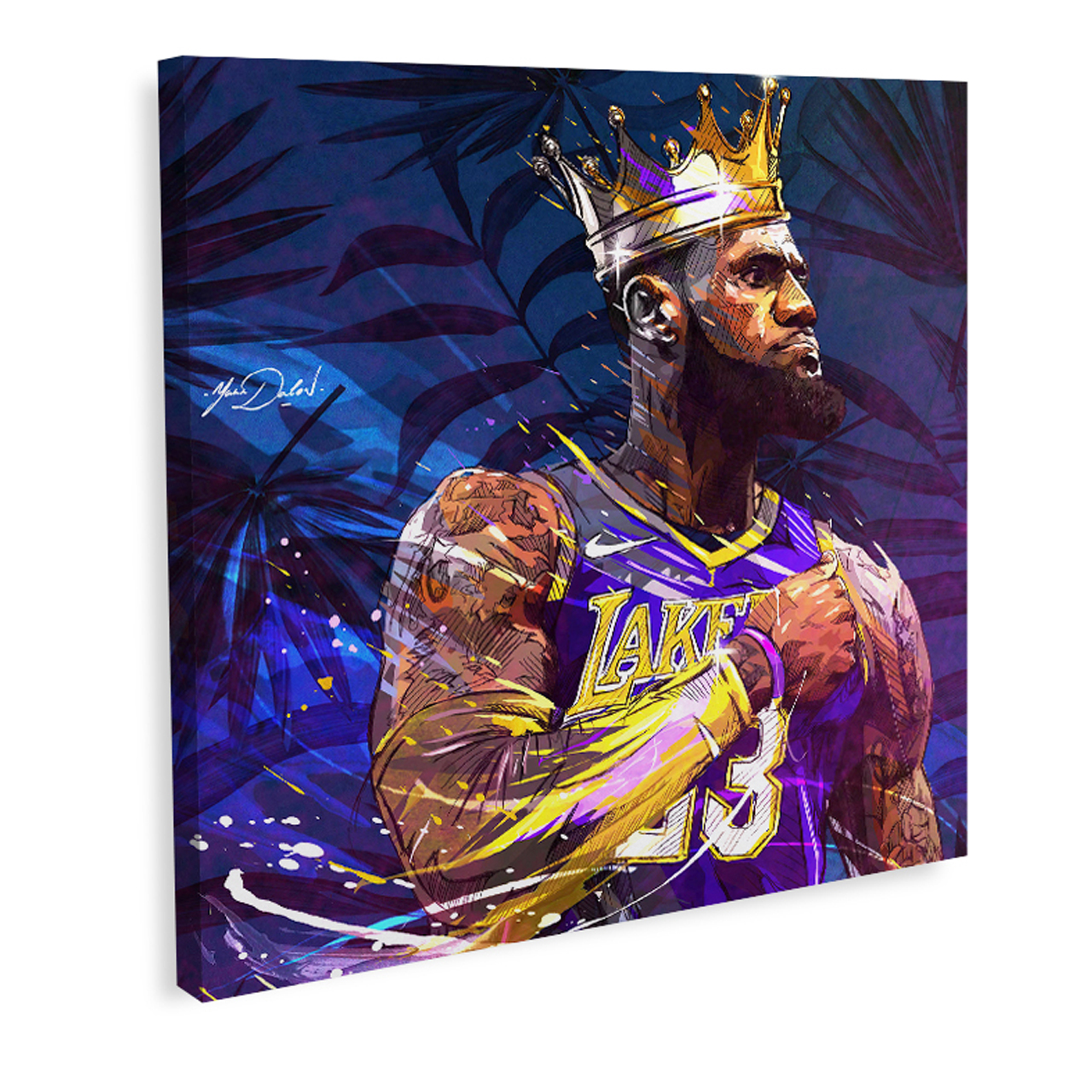 تابلو بوم تیداکس مدل لبران جیمز کد TiA044 