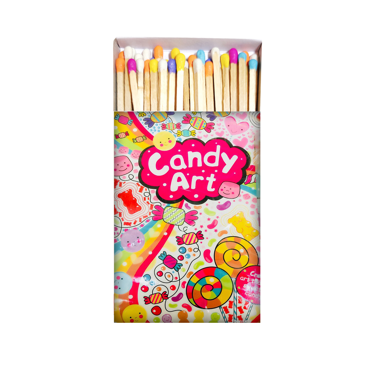کبریت طرح candy art کد kbs1342