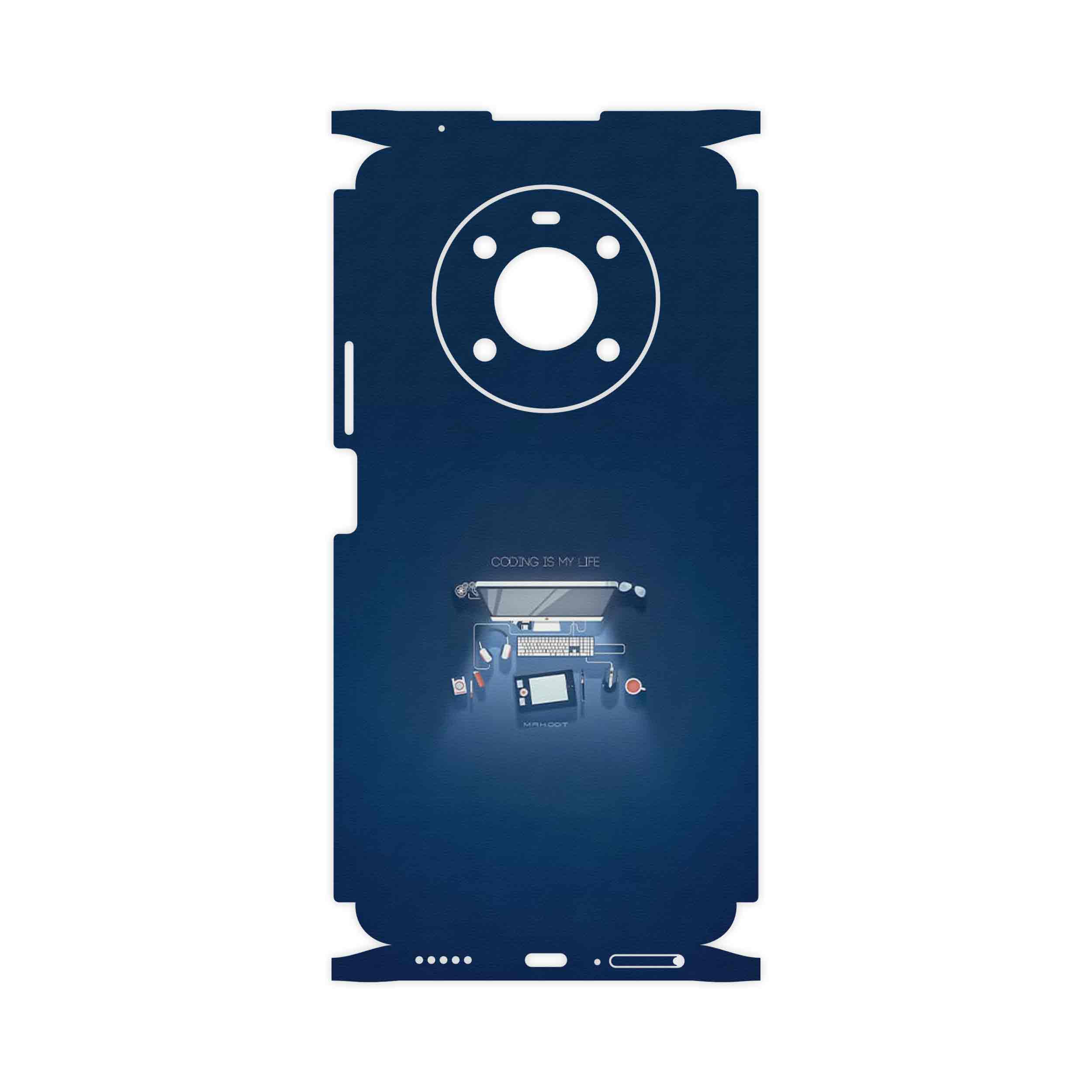 برچسب پوششی ماهوت مدل Programming 3-FullSkin مناسب برای گوشی موبایل آنر X9 4G