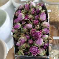 غنچه گل محمدی درجه یک بسته بندی 400 گرمی