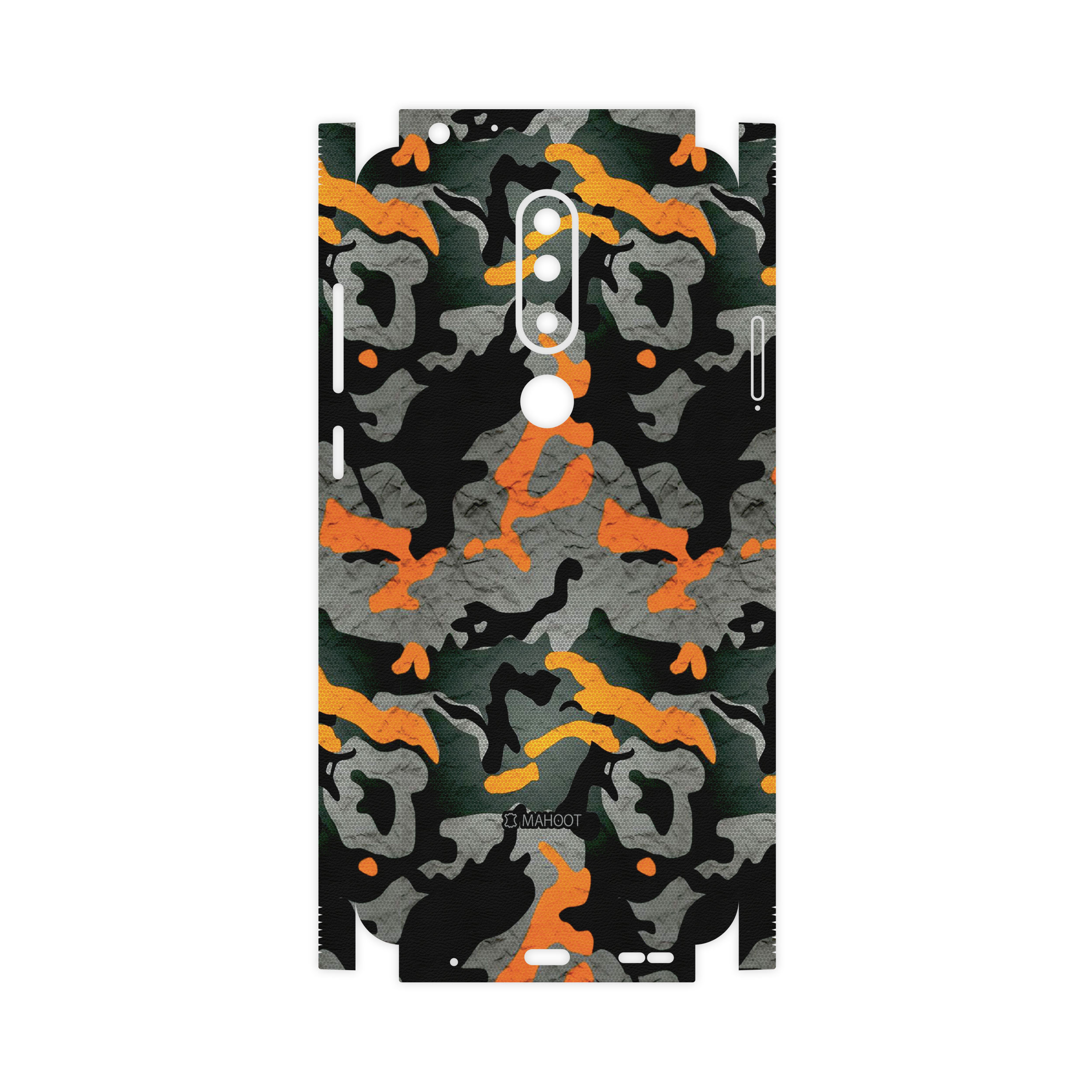 برچسب پوششی ماهوت مدل Autumn-Army-FullSkin مناسب برای گوشی موبایل نوکیا 5.1 Plus