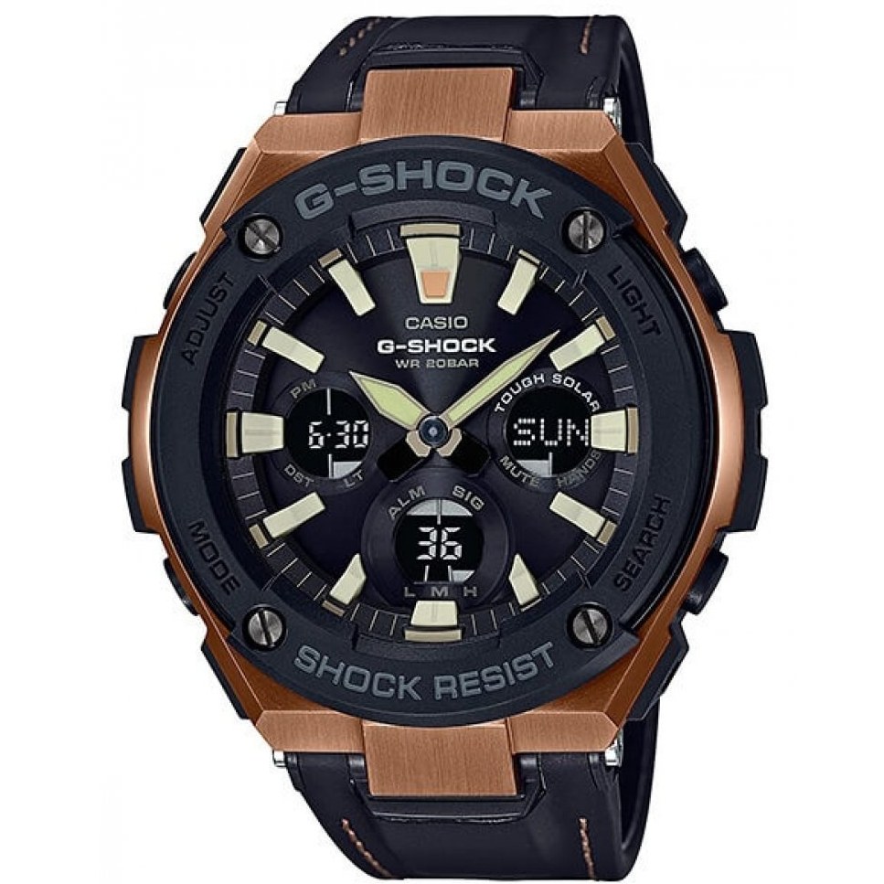 ارسال فوری گارانتی اصلی شرکتی ساعت مچی کاسیو مدل CASIO-GST-S120L-1A