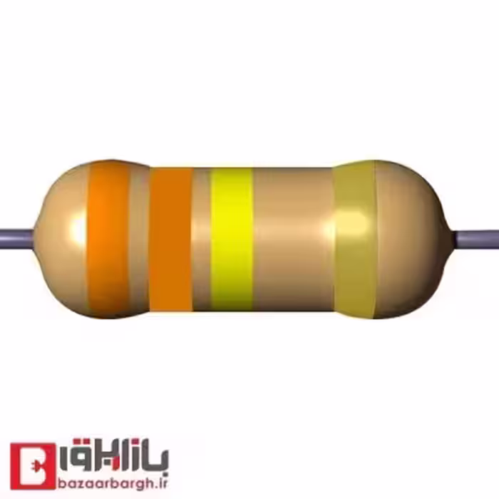 مقاومت 330 کیلو اهم 2 وات 5 درصد