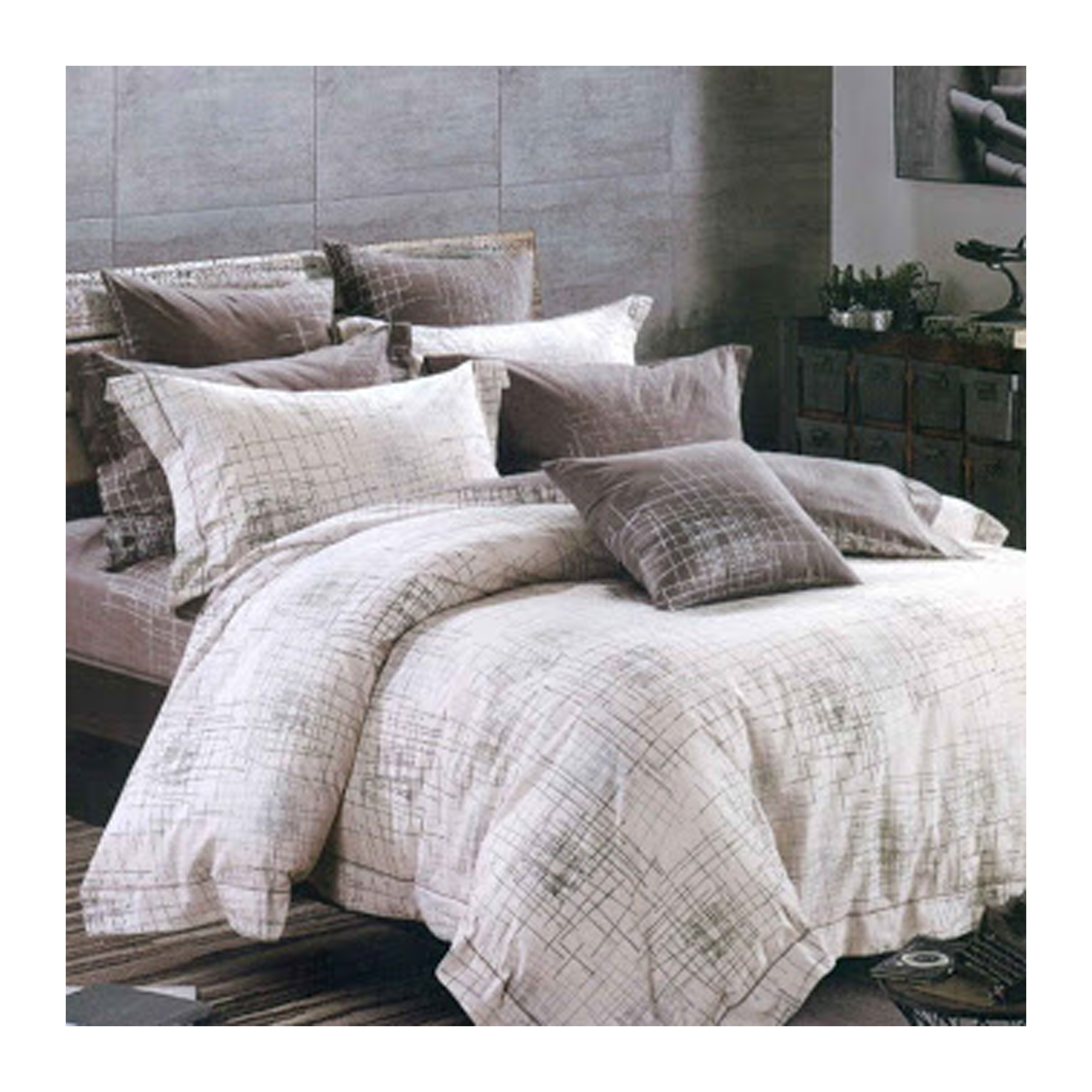 سرویس ملحفه بومرنگ مدل Hamta-90 یکنفره 2 تکه