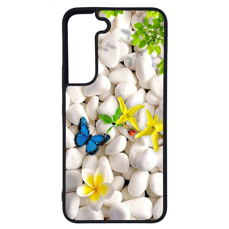 کاور طرح پروانه کد G-168 مناسب برای گوشی موبایل سامسونگ Galaxy S22 | دیجی قاب دونی