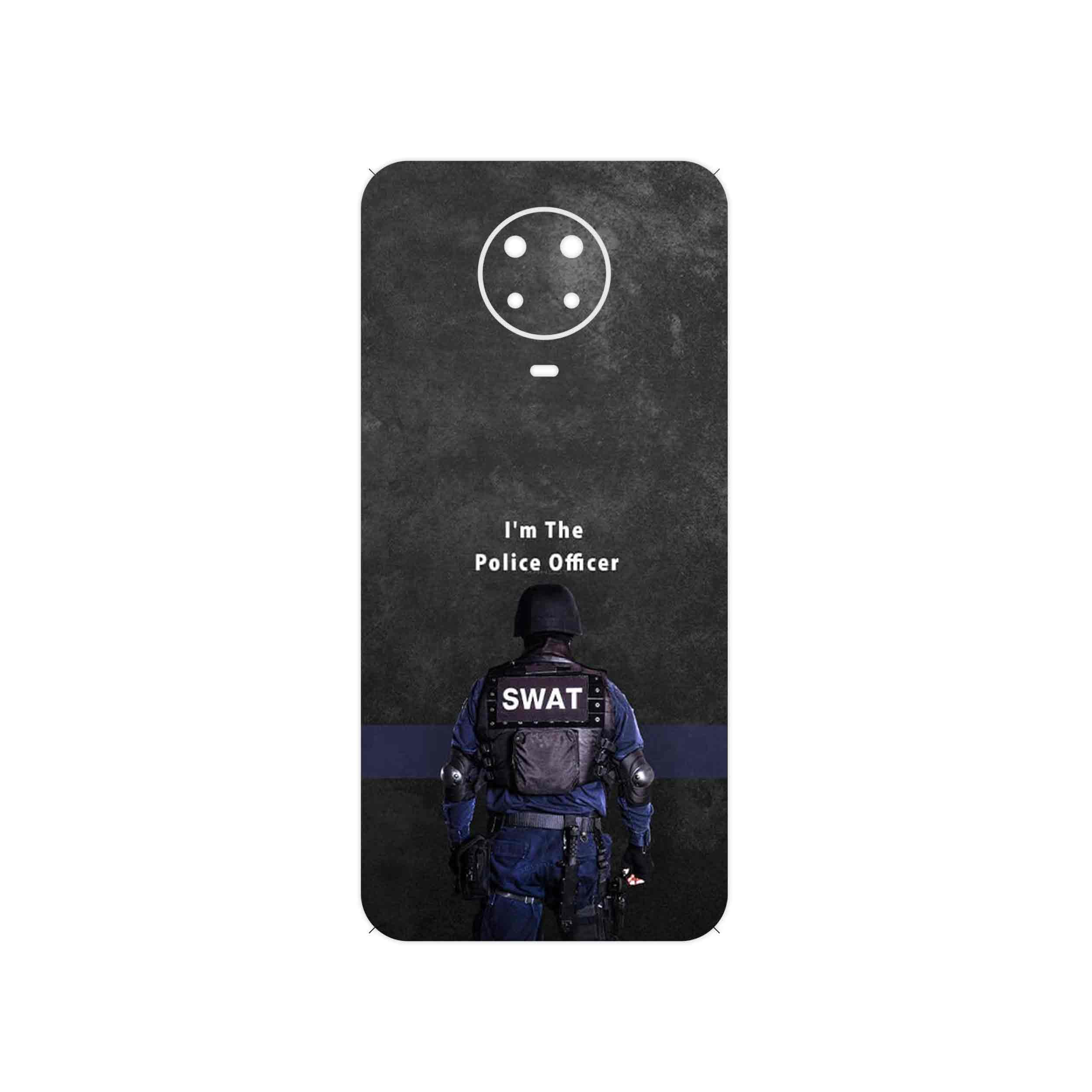 برچسب پوششی ماهوت مدل Police Officer مناسب برای گوشی موبایل نوکیا G20