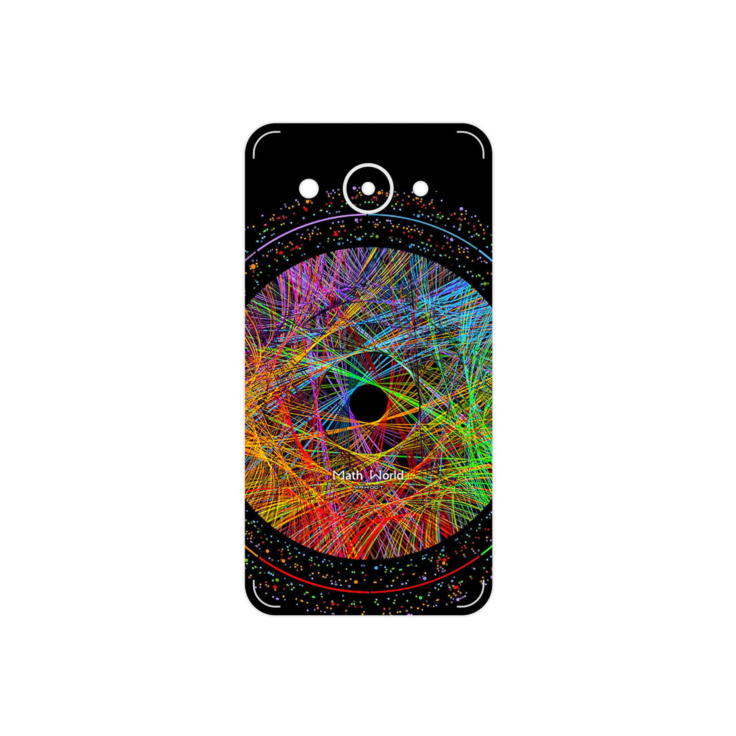 برچسب پوششی ماهوت مدل Mathematical Geometric Shape 2 مناسب برای گوشی موبایل هوآوی Y3 2017