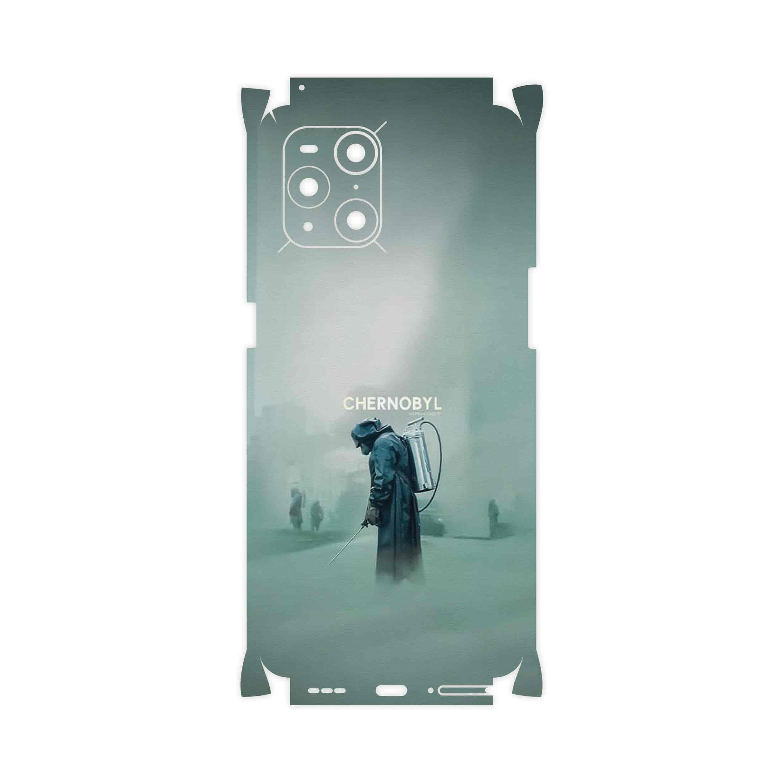 برچسب پوششی ماهوت مدل Chernobyl-FullSkin مناسب برای گوشی موبایل اپو Find X3 Pro