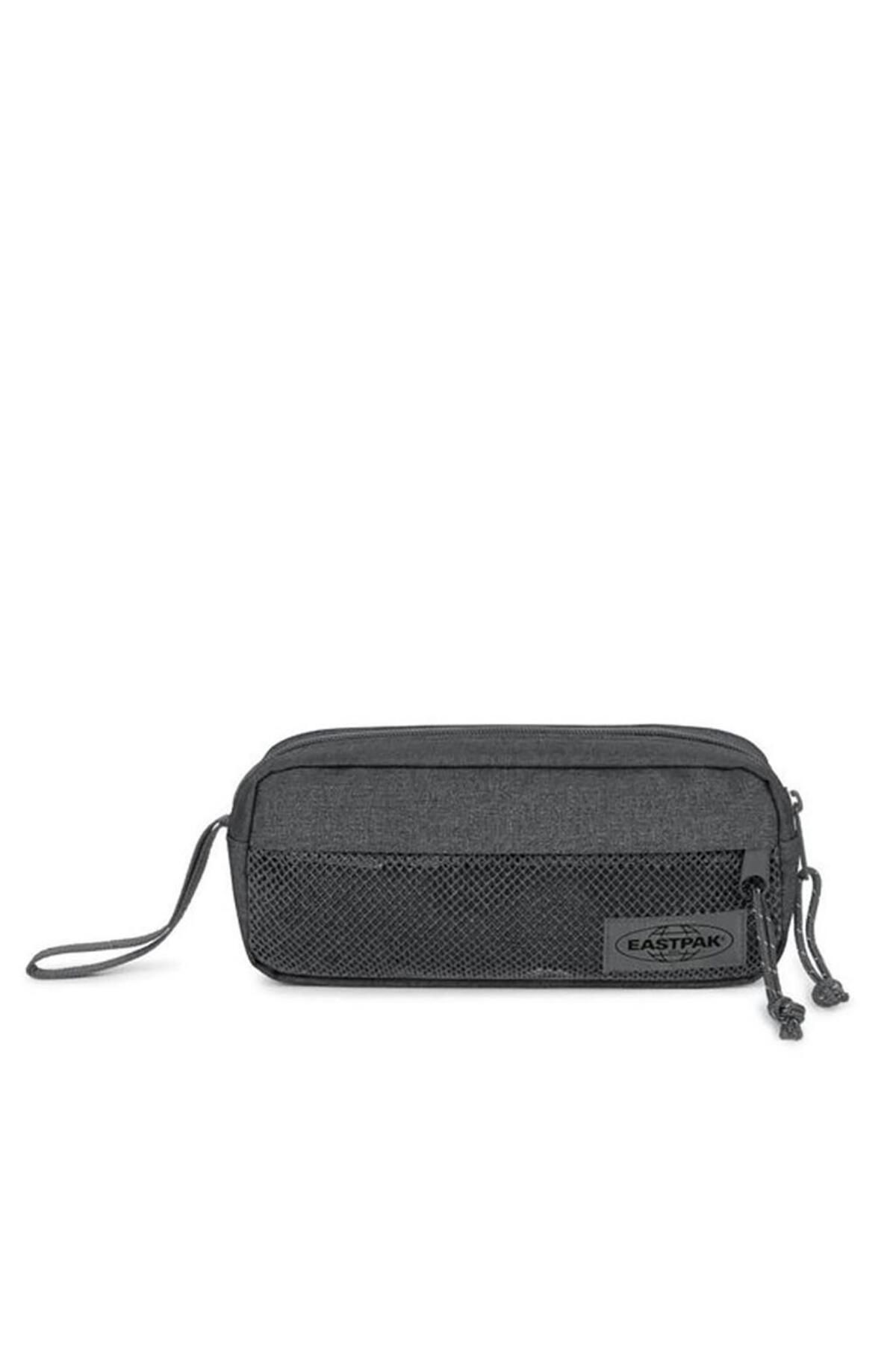 جامدادی خاکستری جعبه قلم دوبل جین سیاه Eastpak