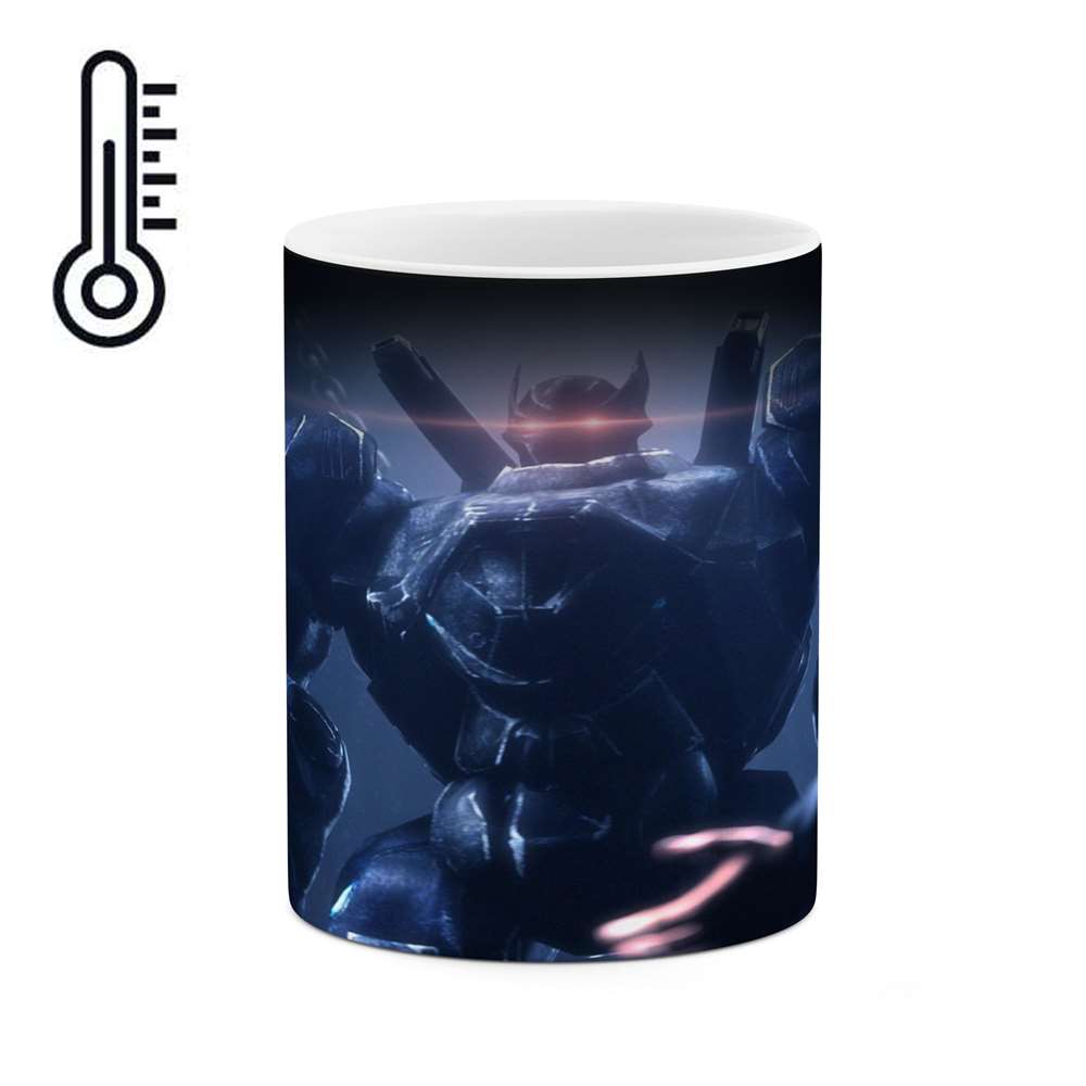 ماگ حرارتی کاکتی طرح ربات مدل mgh17193