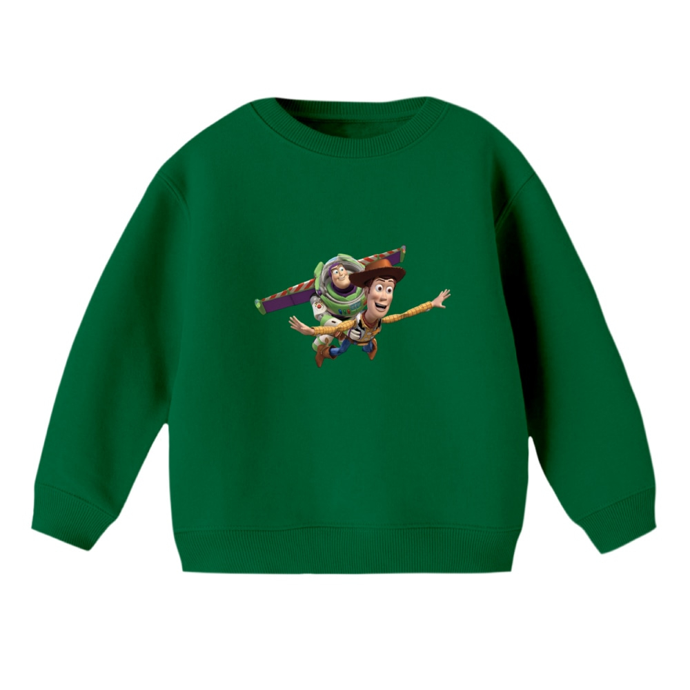 سویشرت بچگانه مدل داستان اسباب بازی کد 11 رنگ سبز