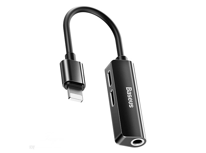 مبدل لایتنینگ به جک 35 میلی‌متری بیسوس Baseus Audio Converter L52